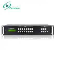 Высокопроизводительный модульный матричный коммутатор 8x8 с аудио, поддержкой HMDI DVI VGA SDI и HDBaseTetc всех входных и выходных сигналов Высокопроизводительный модульный матричный коммутатор 8x8 с аудио, поддержкой HMDI DVI VGA SDI и HDBaseTetc всех входных и выходных сигналов