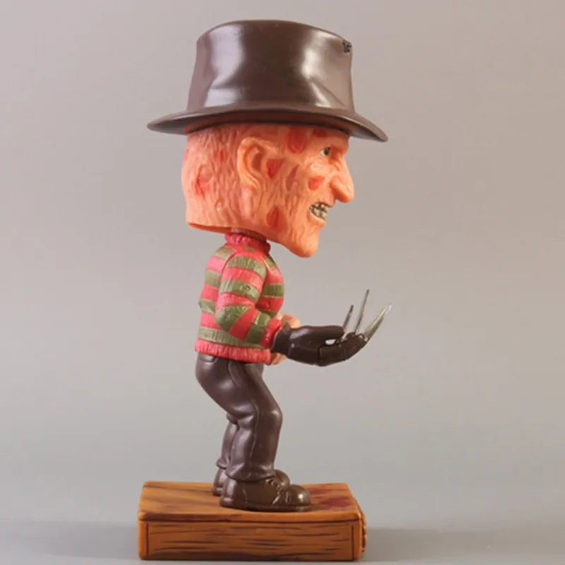 Freddy's nighmares фигурка Фредди Кошмар на улице Вязов Bobble Head аниме куклы Freddy Krueger
