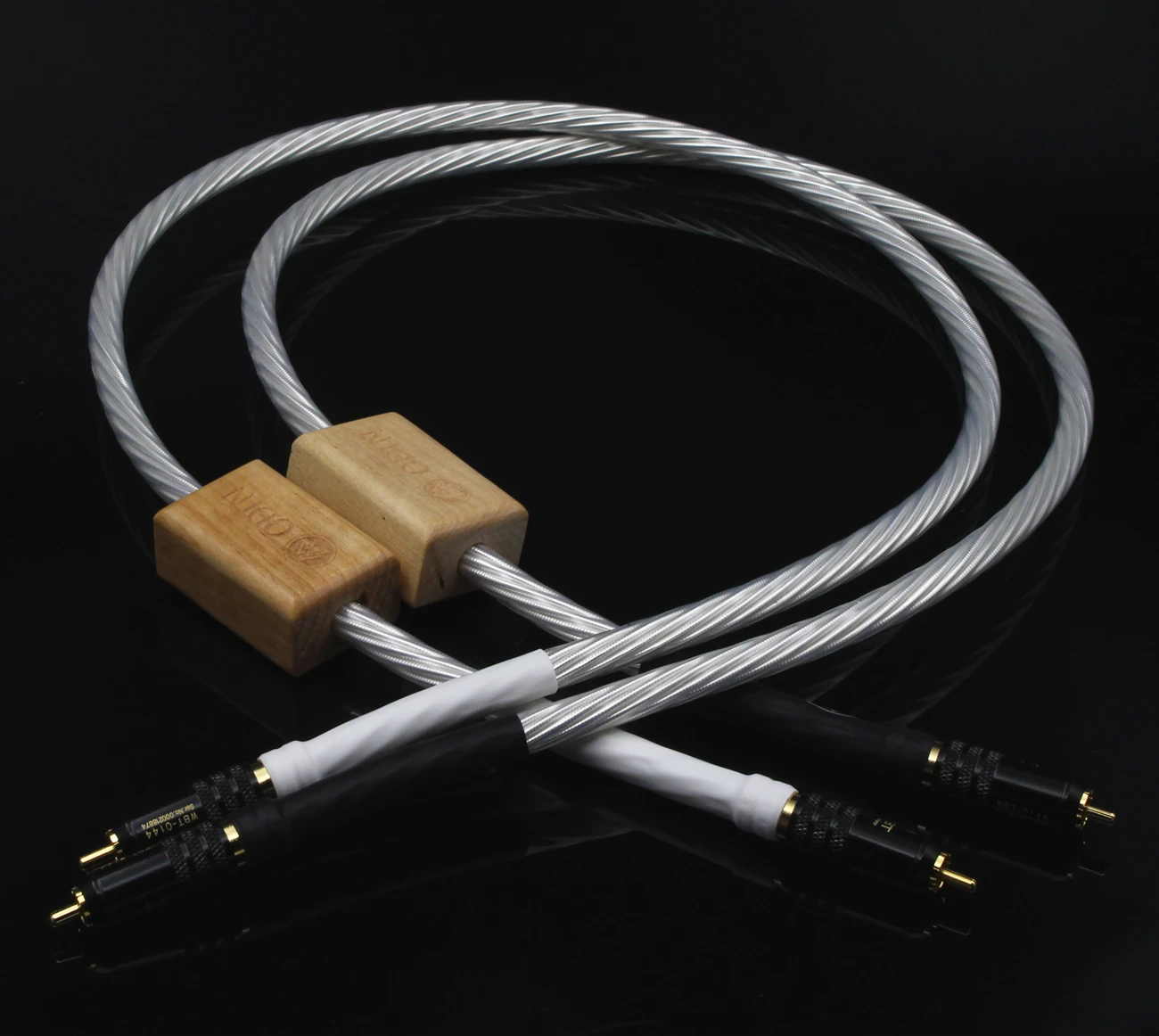 XANGSANE Бесплатная доставка Пара ODIN Supreme Reference Interconnect RCA посеребренный проводник