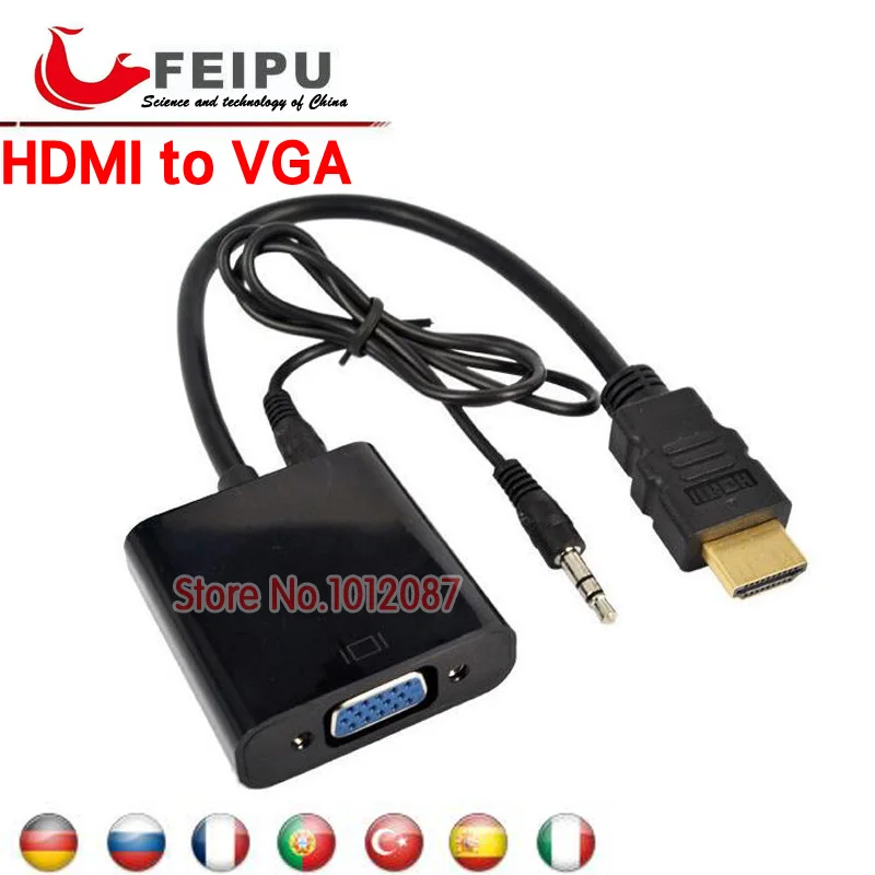 Переходник для hdmi кабеля. Переходник HDMI В VGA (кабель папа HDMI -мама VGA) hd1161 /VСONN/С аудио. ВГА кабель переходник на HDMI. Переходник ВГА В HDMI для монитора. Адаптер переходник HDMI to VGA.