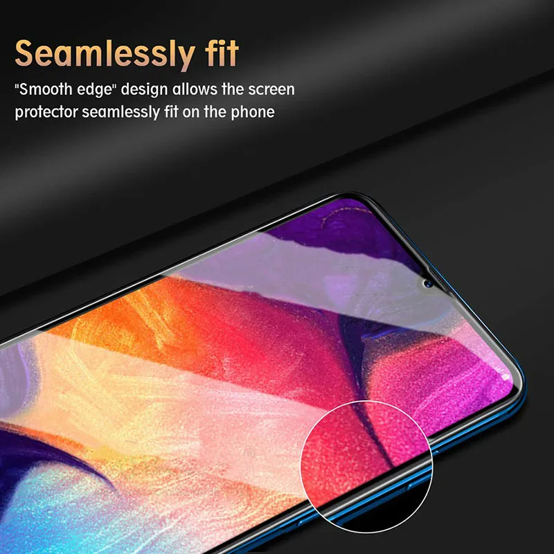 Закаленное стекло 2 в 1 для Samsung galaxy A20 A30 A40 A50 A70 Защитная пленка объектива камеры M20