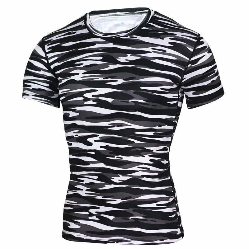 ZYMFOX Hiking T shirts Quick Dry Breathable Short Sleeve Fast Drying Outdoor Sport Camping Hiking T Shirt Men Sport Jersey (2) -  - 