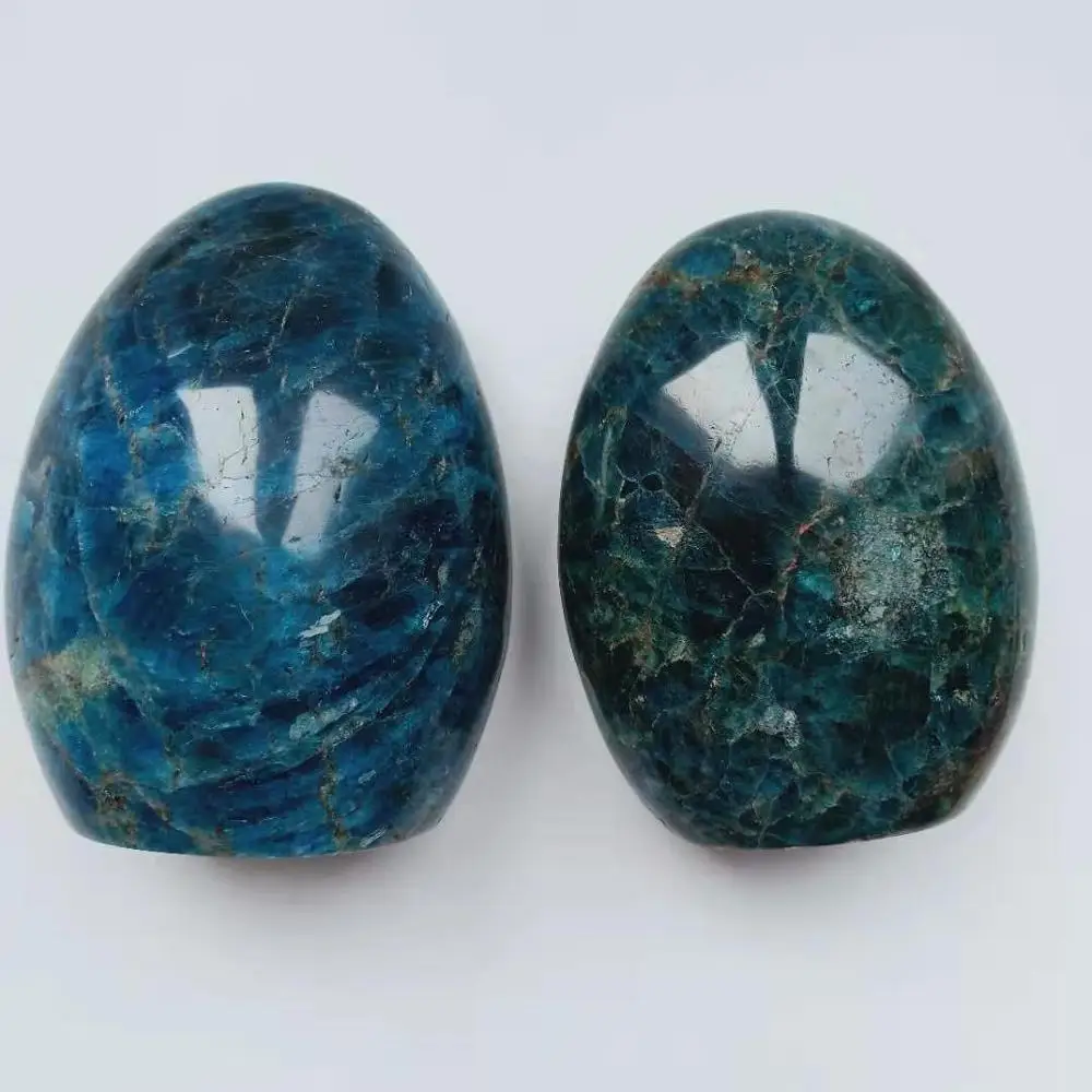 

Wholesale Price High Quality Cheap Apatite Stone Decoration Stone Hand Polished Ornament For Gift& Home Decoration WYQ
