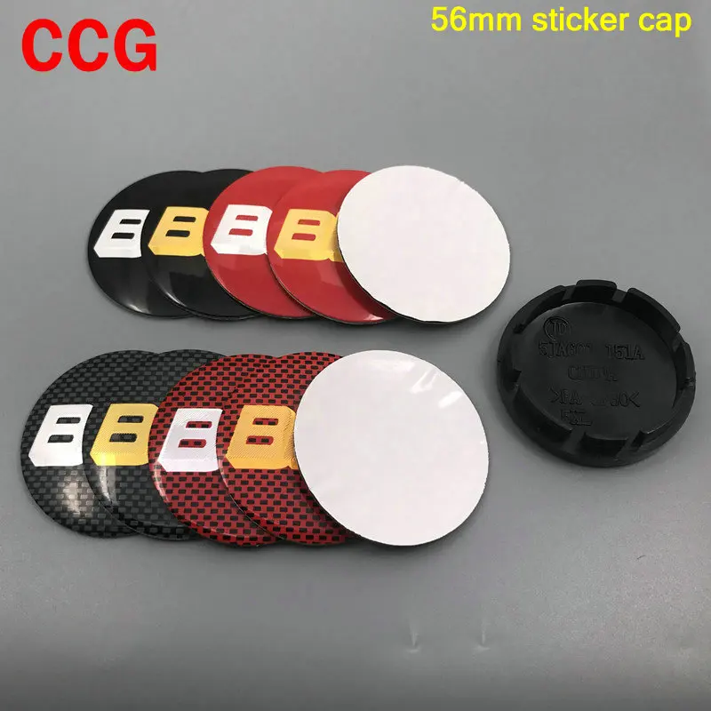 

4pcs 56mm Auto Car Hub Cap Wheel Dust-proof covers Sticker rim Wheel Center Cap Wheel Cap Sticker logo Decals car styling