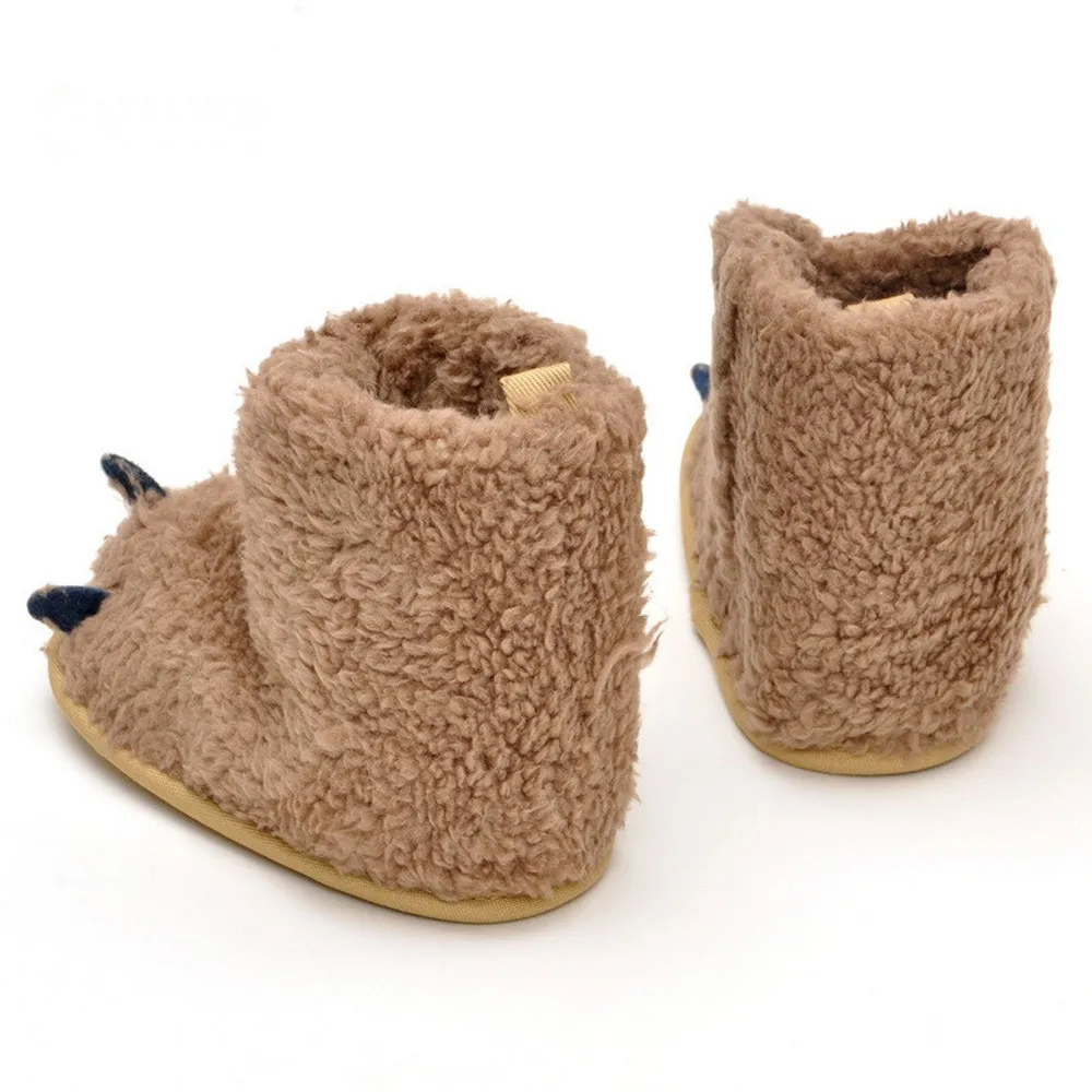Детская обувь 2017 Детские снегоступы мягкий детский пинетки для младенцев лапы bootsbaby Мокасины bebek ayakkabi l1019