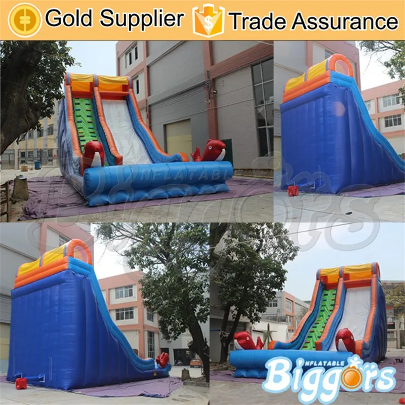 

Inflatable Biggors Cheap Garden Jumping Castles Inflatable Water Slide With Air Blowers Shipping by Sea
