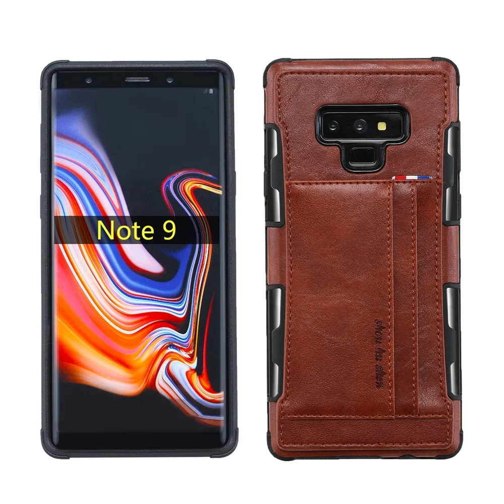 For Samsung Galaxy Note 9 Phone Bag Case Luxury Leather Cover For Samsung note9 Case Wallet Card