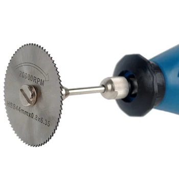 

HSS Circular Saw Blades Wood Cutting Discs Rotary Blades Tool Mandrel Set GQ999