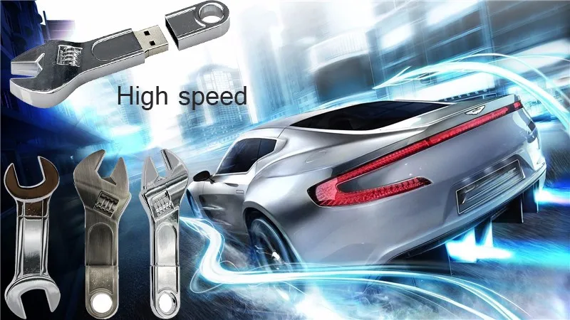 Wrench Tool metal pen drive usb flash 4GB 8GB 16GB 32GB usb flash drive flash disk memroy card flash card memory usb thumb drive