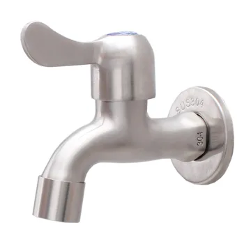 

304 stainless steel faucet quick opening ceramic core mop pool net nozzle faucet