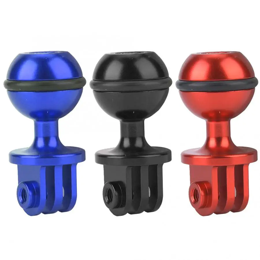 

Metal 360Degree Rotating Ball Head Holder Mount Photography Lamp Arm Base Adapter for GoPro Camera