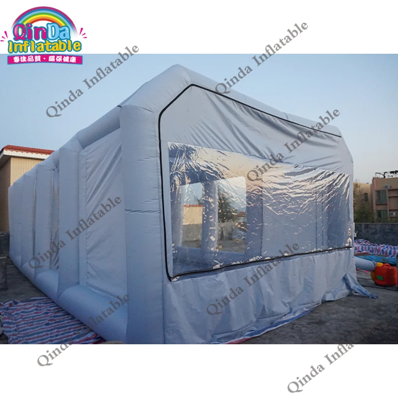  China Manufacturer Inflatable Paint Booth Tent Inflatable Spray Booth With Extraction