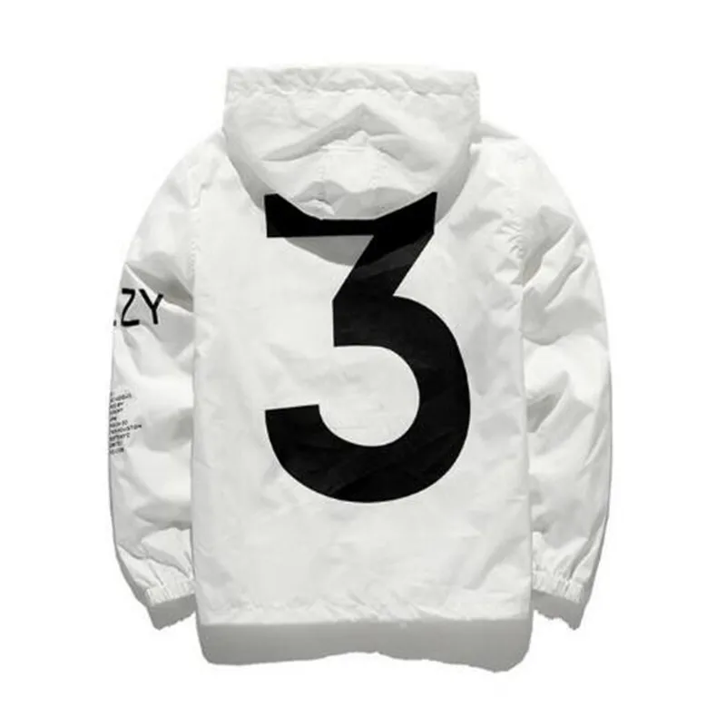 

Dropshipping New 2019 Hot Selling Kanye West Y3 Season 3 Windbreaker Men Women Hip Hop Jacket Fashion Outerwear