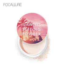 FOCALLURE – poudre libre pour le visage, maquillage professionnel velouté, mat, translucide, contrôle du sébum, étanche