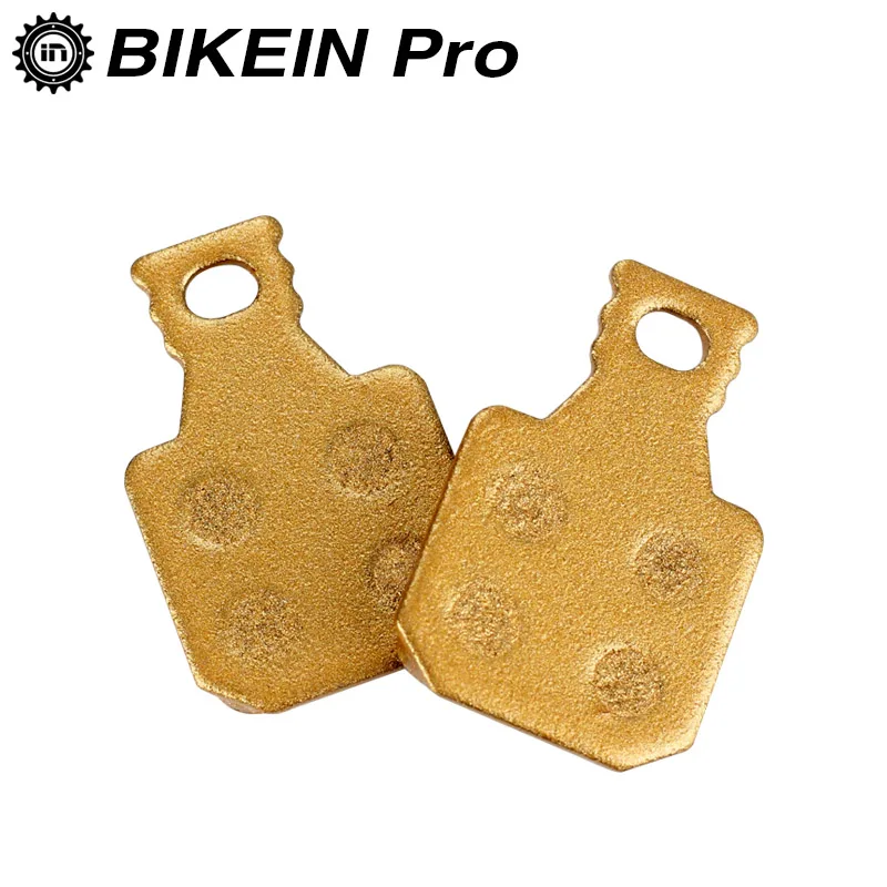 BIKEIN, наборами по 2 пары золотой металлик гидравлические дисковые Тормозные колодки для Magura M5/M7/MT5/MT7/SH901 Велоспорт Горный велосипед запчасти дорожных велосипедов