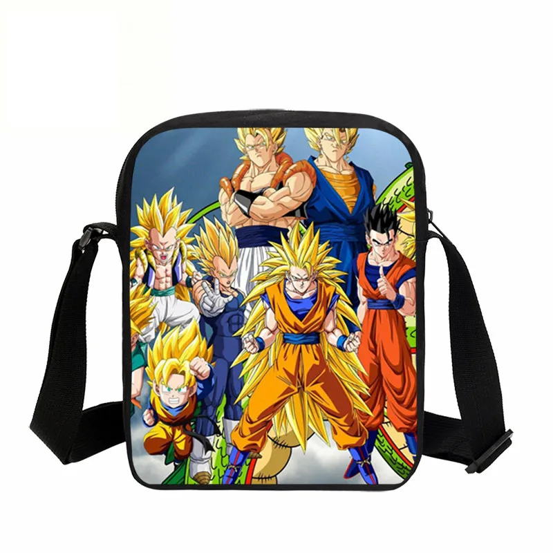 

Crossbody Bags For Boys Fashion Cartoon Anime Dragon Ball 3D Printing Messenger Bags Men Shoulder Bags Sling Bags Sac A Main