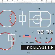 WWII USS VELLA Галф ракета крейсер 1/700 Масштаб Модель Набор водная слайдер наклейка