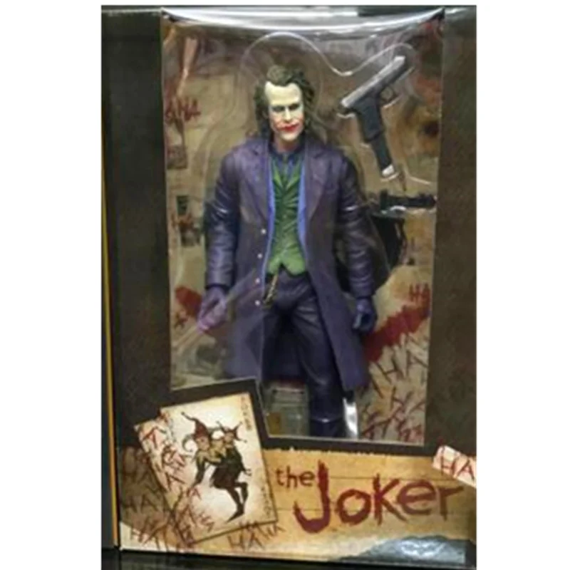 

20CM NECA DC Knight of Darkness Joker Figurine Dolls Toys PVC Action Figure Collection Model Toy H599