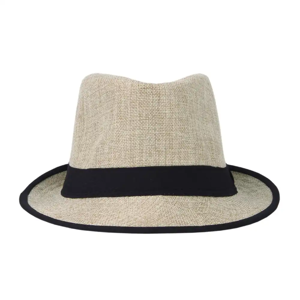 LNPBD Женская Мужская Унисекс неоновая Шляпа Fedora Мужская Гангстерская шляпа летняя пляжная шляпа Boho Sun Соломенная шляпа Chapeu De Praia Панама - изображение