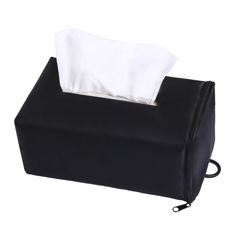Urijk Napkin Container Waterproof Car Tissue Box Oxford Cloth Tissue