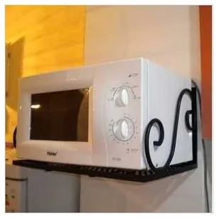 39 Tieyi Microwave Oven Rack Wall Mounted Shelf Indoor 39 Tieyi Microwave Oven Rack Wall Mounted Shelf Indoor Decoration