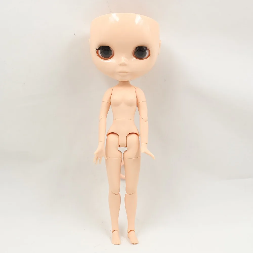 Фабрика blyth кукла шарнир тело bjd игрушка без головы купол голый кукла для DIY cutom кукла
