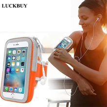 LUCKBUY нарукавная повязка, водонепроницаемая сумка для телефона, для бега, спортивный ремень, сумка для Iphone X, 8, 7, 6 Plus, Redmi Note 4, 3, для samsung S8, S9 Plus