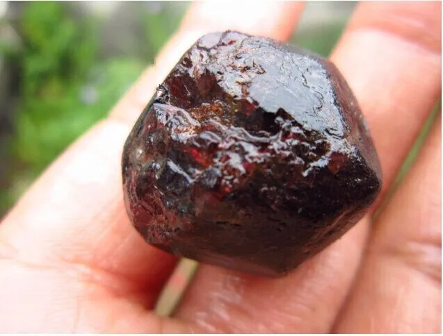 Натуральный кристалл гранат кристалл камень крупные частицы красное вино 1,2-1,4"