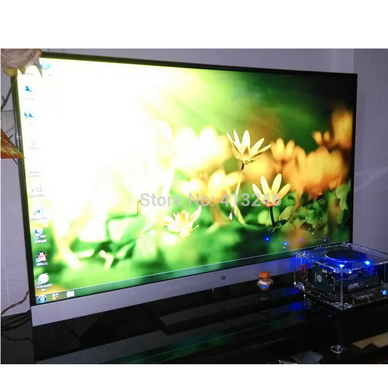 Компьютерное шасси для Htpc мини на заказ прозрачное органическое стекло PMMA I5 I3