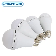 NTONPOWER אוטומטי טעינת led חירום הנורה, קסם אור הנורה כי יכול להיות מואר במים או ביד כאשר הפסקת החשמל