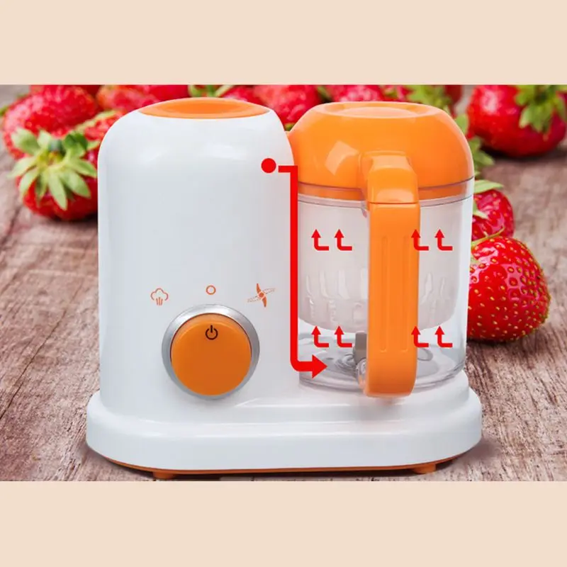 

All in One Baby Food Processor Complementary Food Machine Steam Vapor Stir Cook Blender DIY Electric Heating Healthy Maker