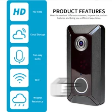Home Security Cloud WIFI Doorbell Smart IP Intercom Video Door Phone Door Bell Camera For Apartments IR Alarm Wireless Securit Home Security Cloud WIFI Doorbell Smart IP Intercom Video Door Phone Door Bell Camera For Apartments IR Alarm Wireless Securit