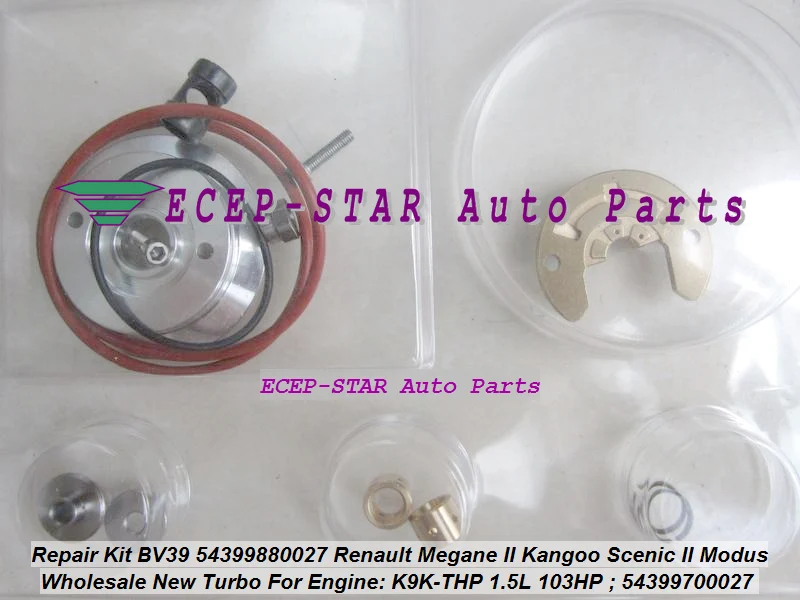 Ремонтный набор Turbo Восстановленный BV39 54399880027 54399700027 54399880002 для Renault Megane Kangoo Scenic Modus