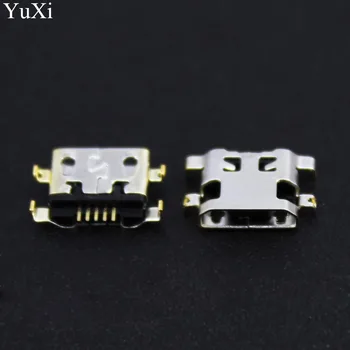 

YuXi For Alcatel 6035R Idol S 4033 4033D POP C3 micro usb charge charging connector plug dock socket charger port Repair Part