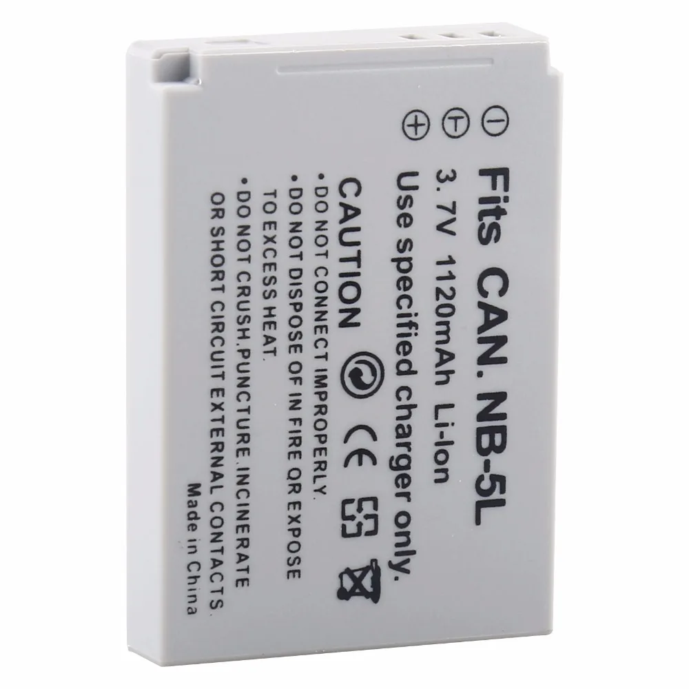 Nb 5L Batteria Per Canon Nb-5L Powershot S100 S110 Sx230 210 200 Sd790 Sd800 Sd850 Sd870 Sd700 Sd900 Sd890 Sd990 Sd970 Sd950