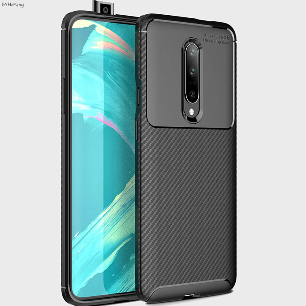 

For oneplus7 pro Case oneplus 7 pro Business Style Silicone Rugged Armor Slim Matte Soft Cover Case Fit For one plus 7 Pro Phone