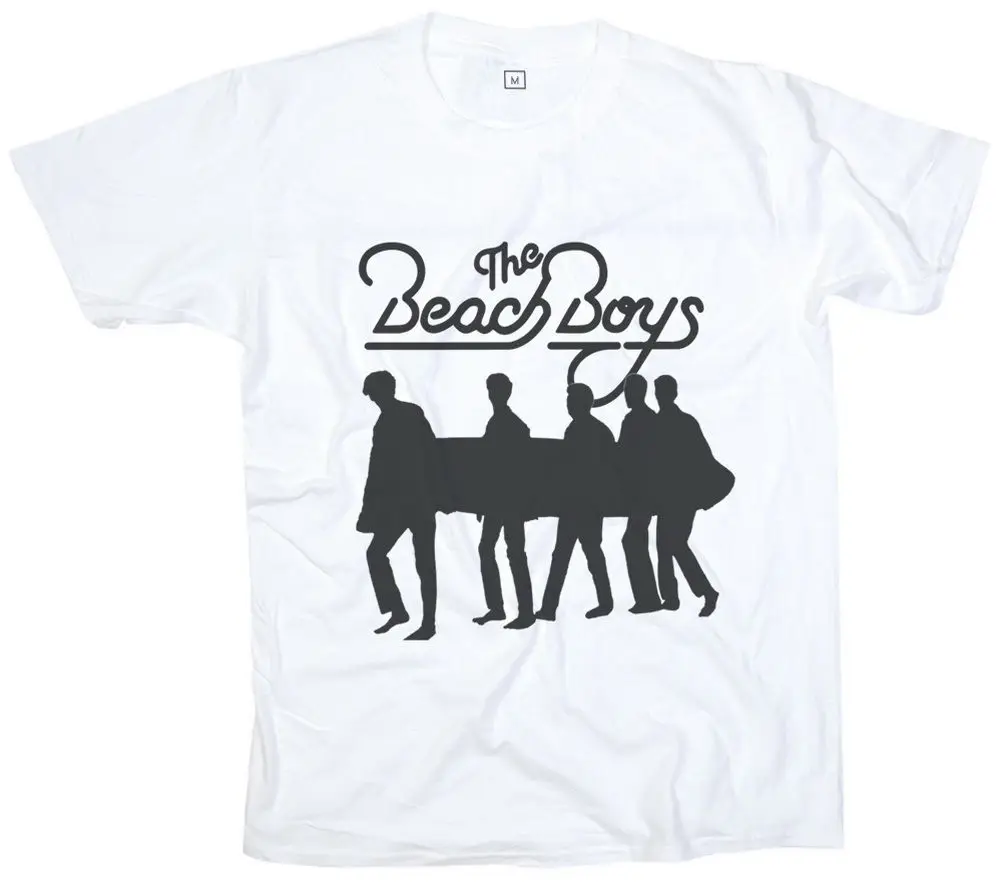 New The Beach Boys70's Surf Festival Punk Men Woman White T-Shirt S M L XL | Мужская одежда