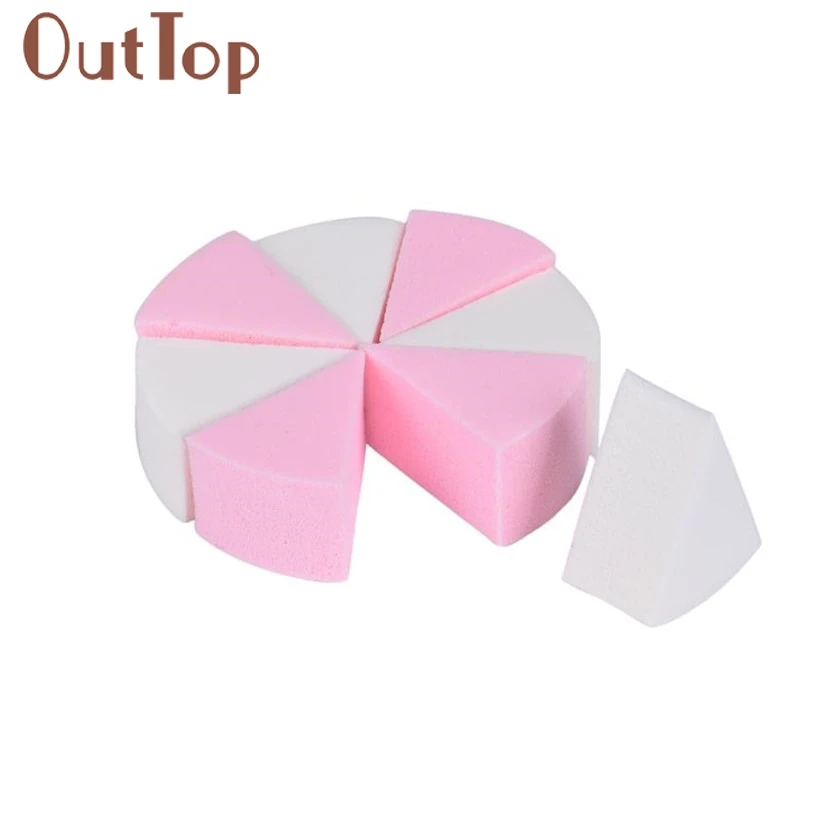 

8PCS Professional 0.8cm Makeup Foundation Beauty Cosmetic Facial Face Sponge Powder Puff jan6