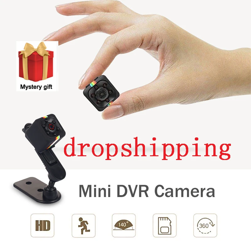 

Dropshipping Original Mini Cam WIFI Camera SQ11 FULL HD 1080P Night Vision Waterproof shell CMOS Sensor Recorder Camcorder