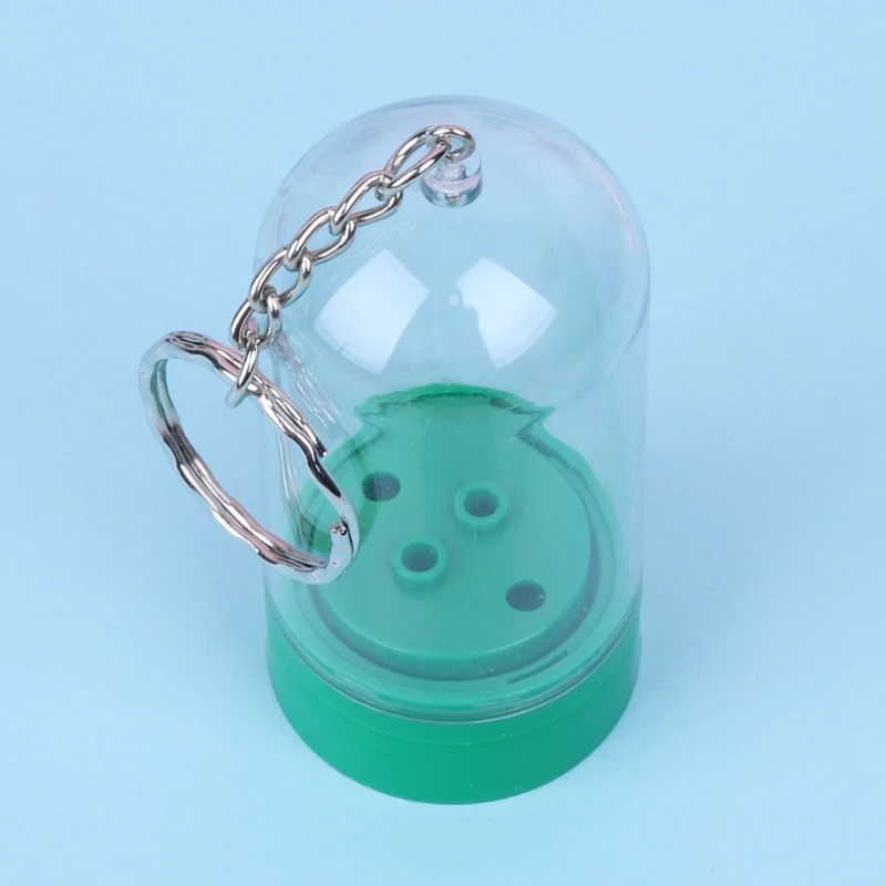 

NEW Minifigure Keychain Display Case Key Ring Building Blocks Models Toys 95AE