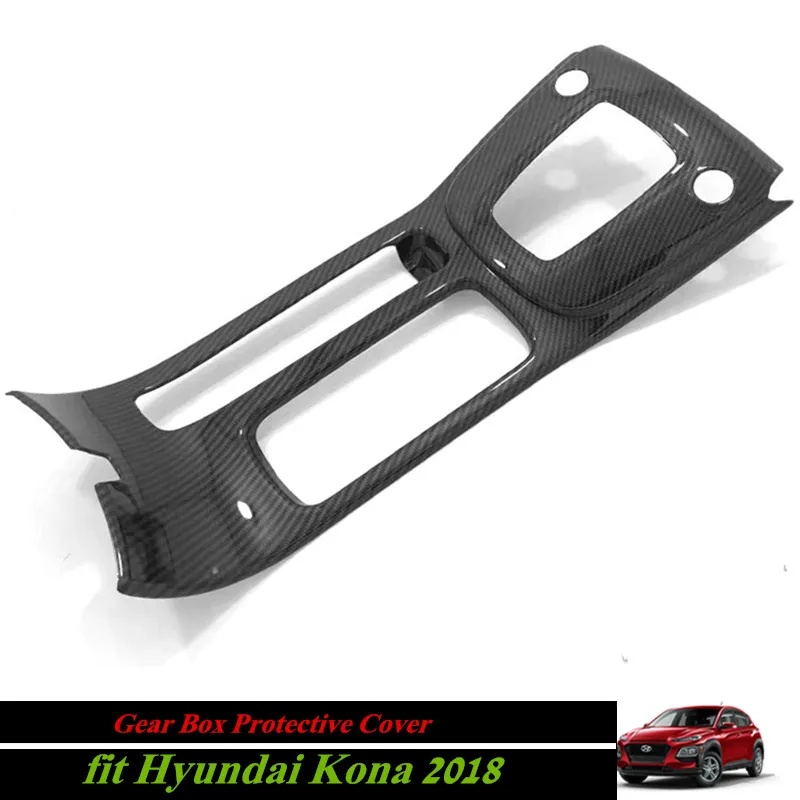 

For Hyundai Kona/Kauai 2018 Interior Gear Box Protective Cover Internal Car Detective Gear Box for KONA KAUAI