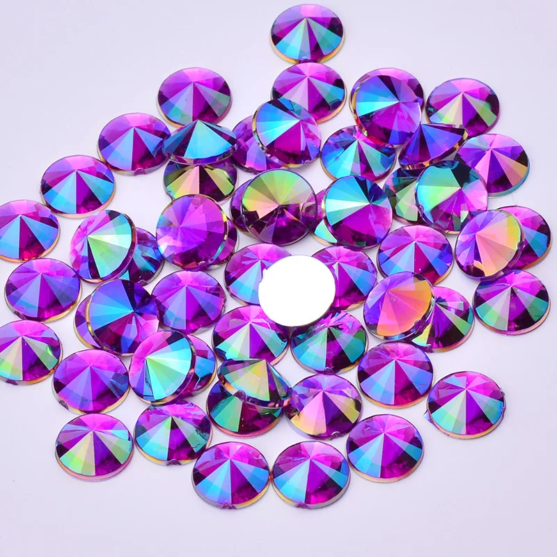 Декоративные круглые Стразы для ногтей JUNAO 4 5 6 10 мм|crystal non hotfix|rhinestones roundnail art stones |