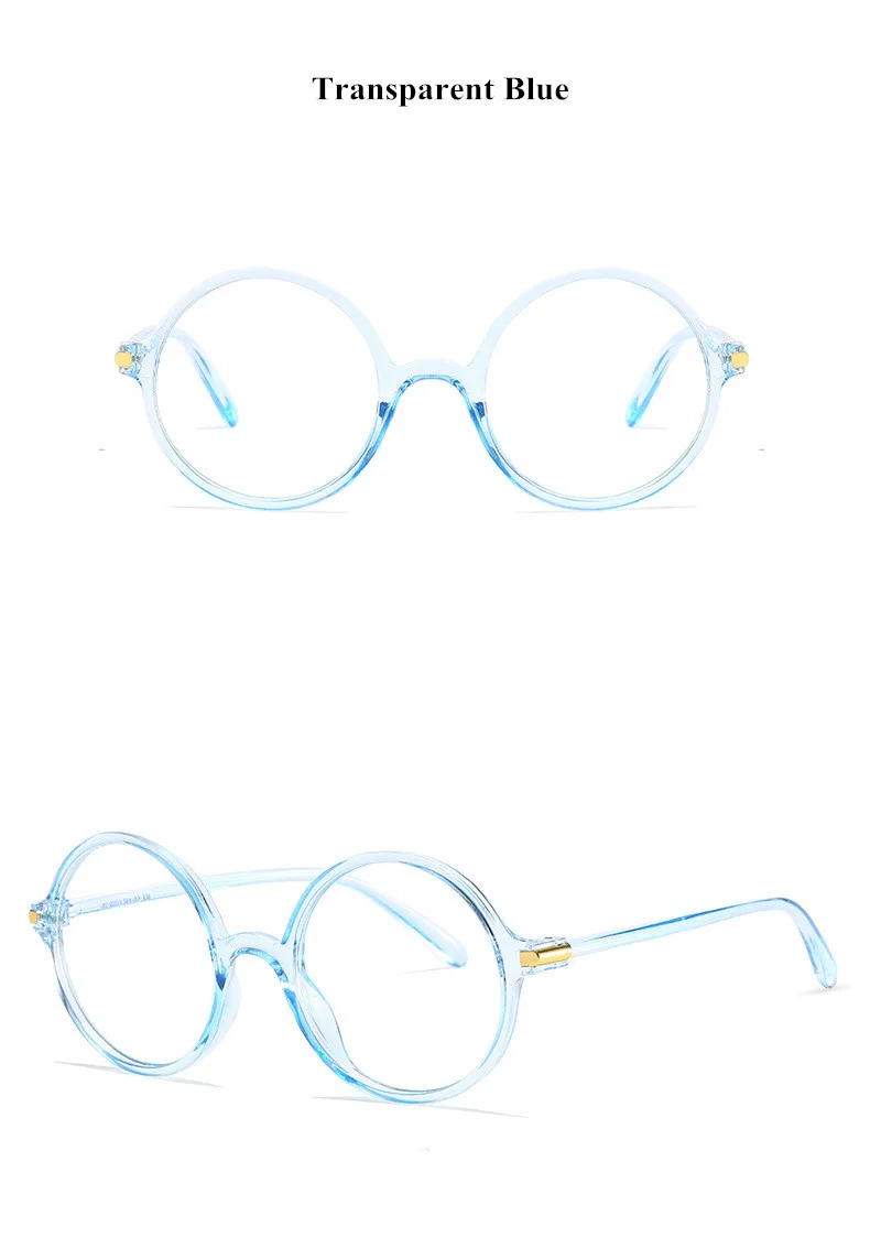 VWKTUUN, модные женские очки, оправа для мужчин, черная оправа для очков, Ретро стиль, круглые прозрачные линзы, очки, оптическая оправа для очков, новинка