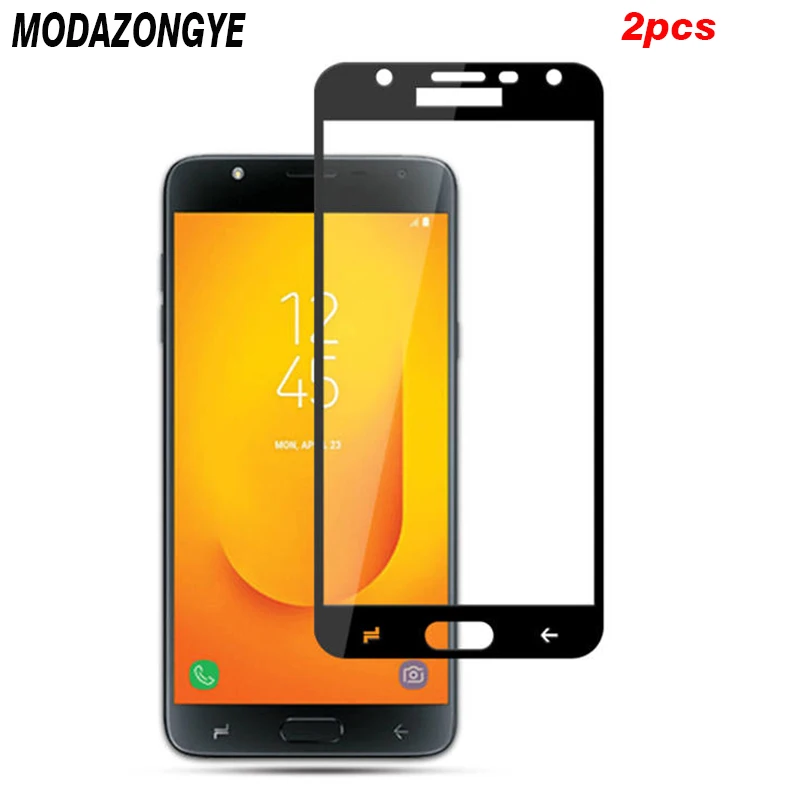 2 шт. закаленное стекло для Samsung Galaxy J7 Duo 2018 защита экрана J720F J720 SM-J720F пленка из