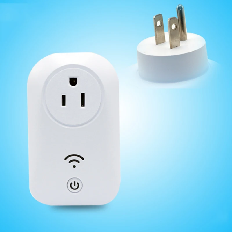 

New Safe Remote Control Socket Power Plug US Standard 10A Smart Socket on Wall Free Shipping