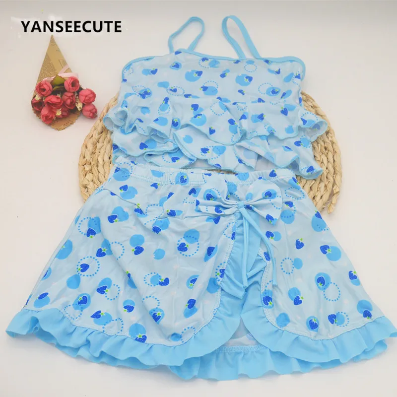 2017 одежда для купания девочек детский купальник бикини Maillot De Bain Танкини Enfant