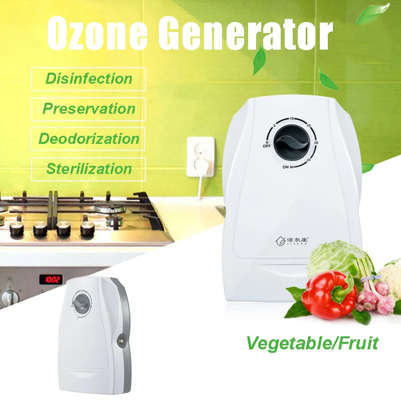 

Multifunction Air Purifier Ozone Generator Household Portable Ozone Disinfector for Fruit Vegetable ozone disinfection machine