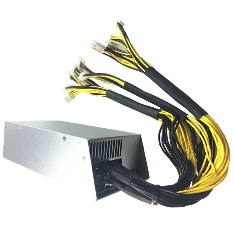 Bitmain Antminer 2U 1800w источник питания для Antminer S9 S7 L3 D3 криптомайнинг 12v 1800 PSU для горной установки APW3-12-1600 PSU 1800W