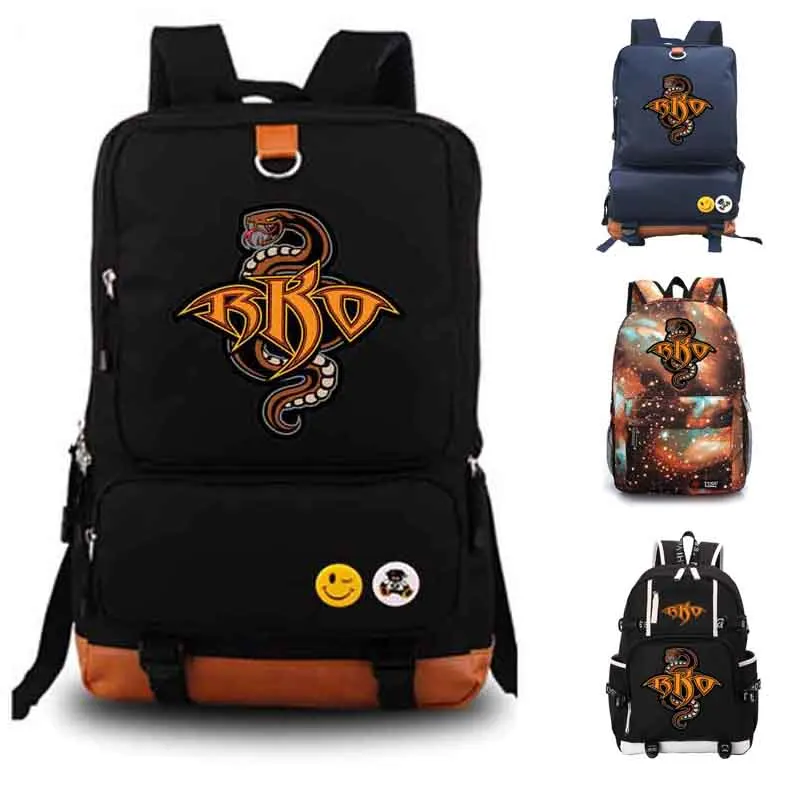 

RKO Viper Wrestling school bag backpack student school bag Daily backpack men women Rucksack Notebook backpack