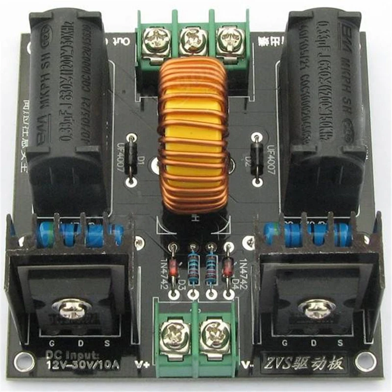 WeiKedz DIY ZVS Tesla Coil Boost Voltage Generator Drive Board